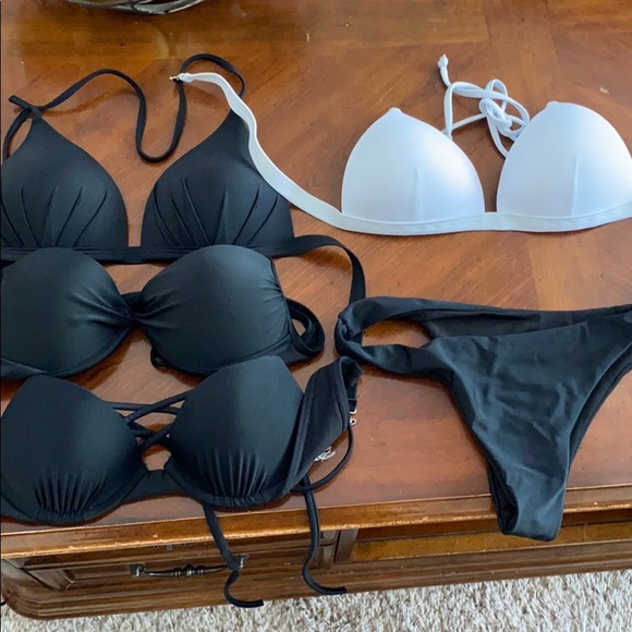 Other - Black and white swimsuit bundle